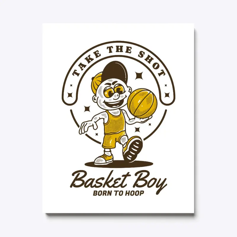 Basket boy, born to hoop