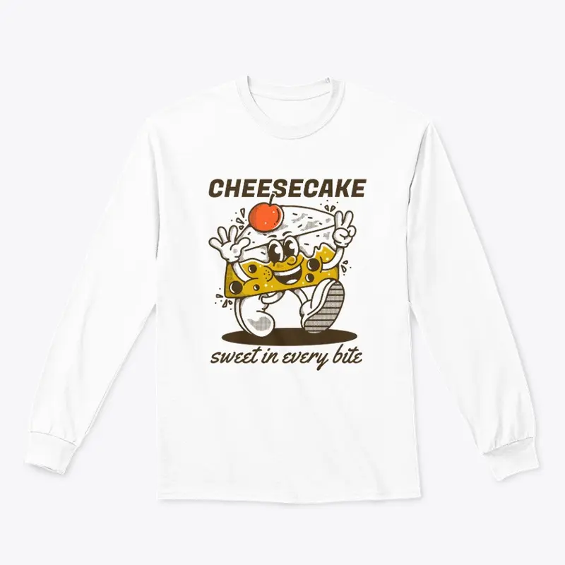 Cheesecake, sweet in every bite