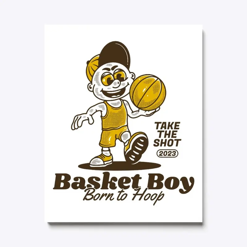 Basket boy, born to hoop